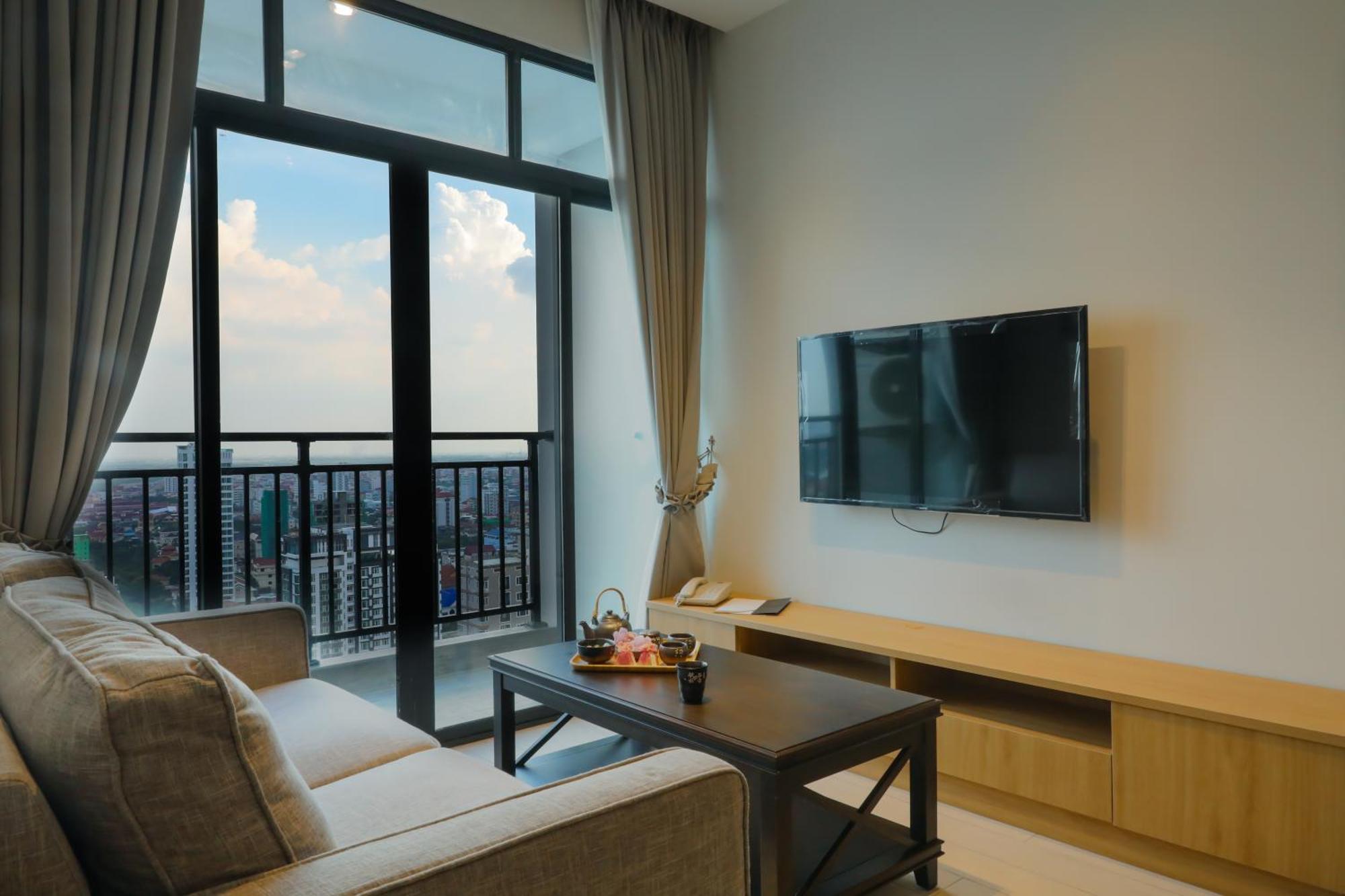 פנום פן The View Serviced Residence 豪景日式酒店公寓 מראה חיצוני תמונה
