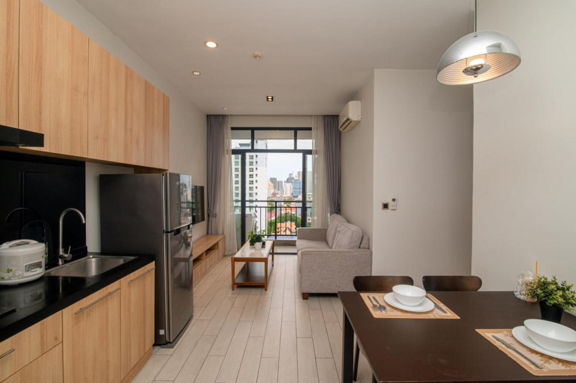 פנום פן The View Serviced Residence 豪景日式酒店公寓 מראה חיצוני תמונה